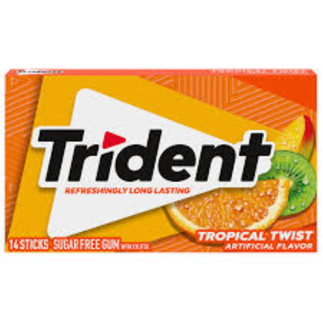TRIDENT TROPICAL TWIST FLAVOUR